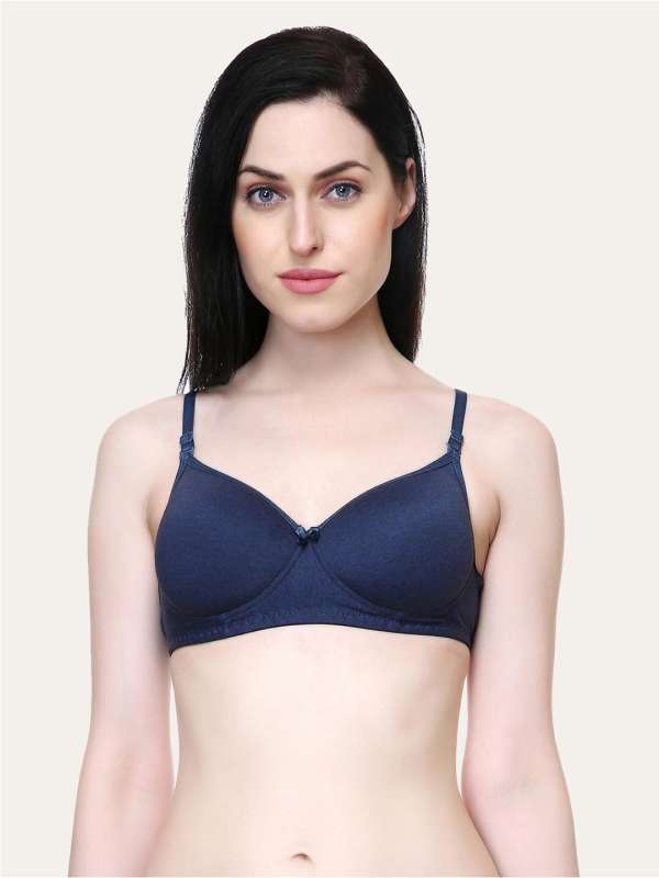 Buy Lady Lyka Women's Full Coverage D & E Cup Everyday Bra Fit for Ample  Bust Lines Plus Size Cotton Bra- Non Wired, Non Padded (38, Skin) at