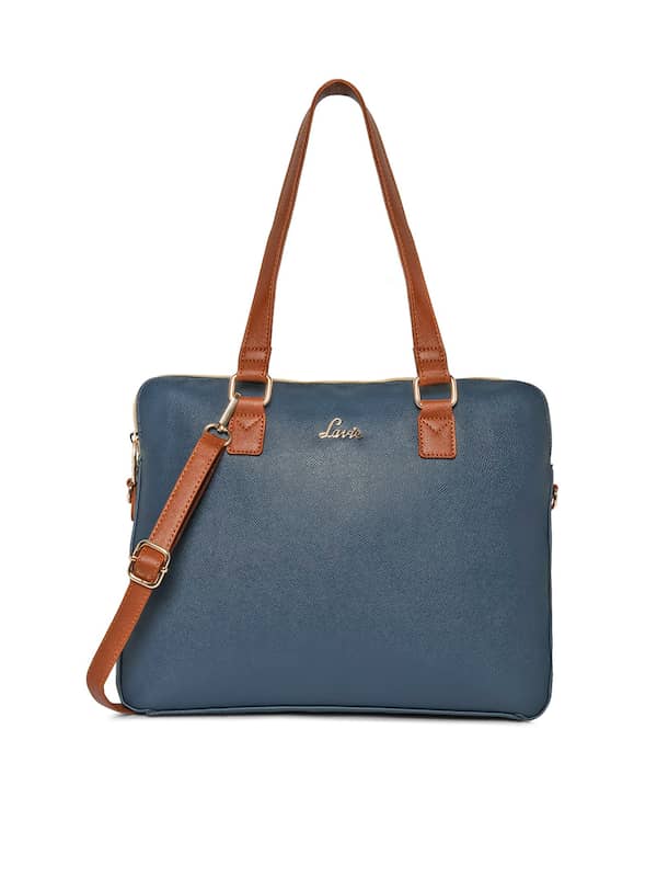 Lavie Sport Director Business Laptop Bags Premium Leather Business Backpacks  for Men & Women Durable Office