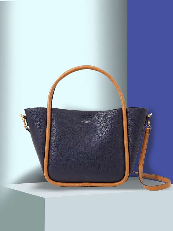 Handbag blue colour clearance