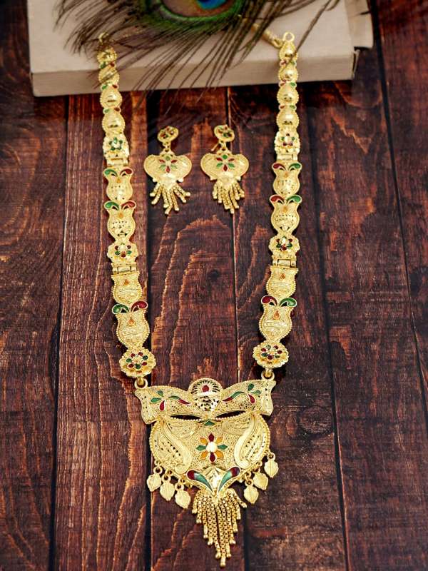 Artificial jewellery rani haar on sale