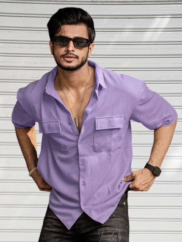 Purple Shirt Buy Purple Shirt online in India