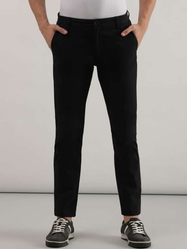 Lee Formal Trousers  Buy Lee Men Black Trouser Slim Online  Nykaa Fashion