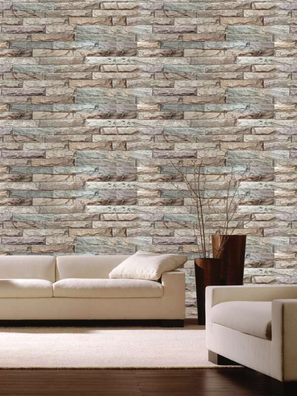 Indian Royals Brick 3D Wall Panels Peel and Stick Wallpaper for