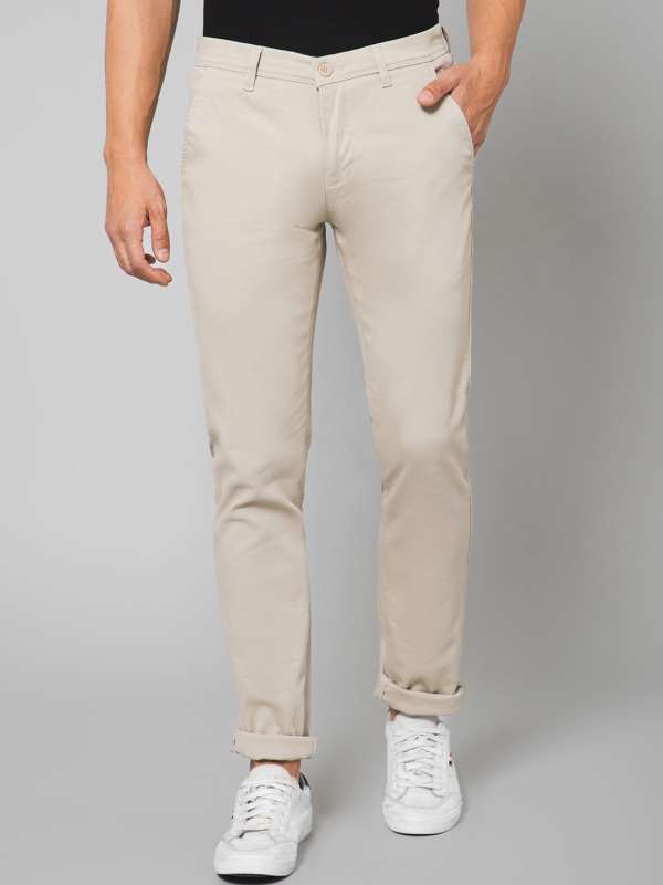 Mens Cuffed Dress Trousers  Mayd In Chyna