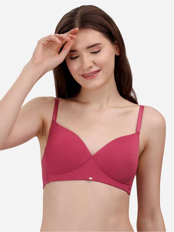 Buy SOIE- Medium coverage Padded Non Wired T-shirt Bra(Pack Of2)-Nude &  Blush-36D Online at Best Prices in India - JioMart.