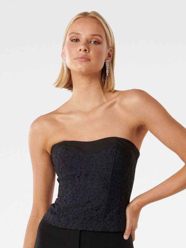 Tube hotsell tops myntra