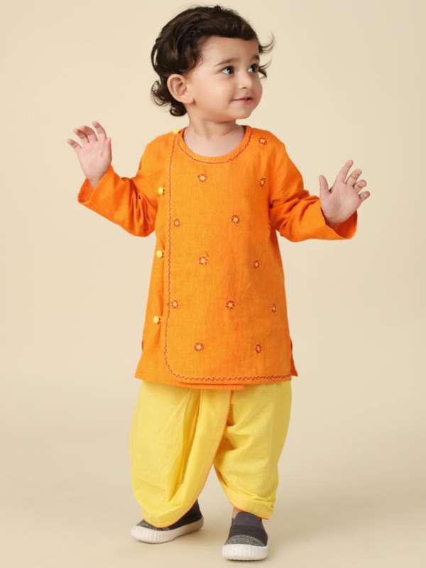 Fabindia Kurta Sets With Dhoti For Kids Buy Fabindia Kurta Sets