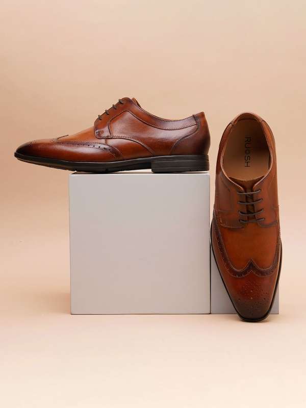 Ruosh Tan Oxford Brogue Formal Shoes 5135448.htm Buy Ruosh Tan