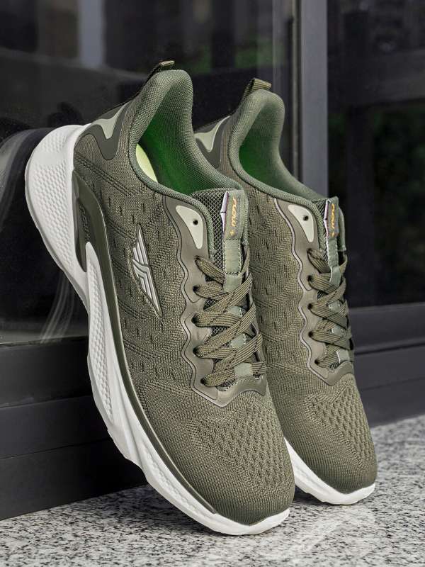 Red tape olive green shoes online
