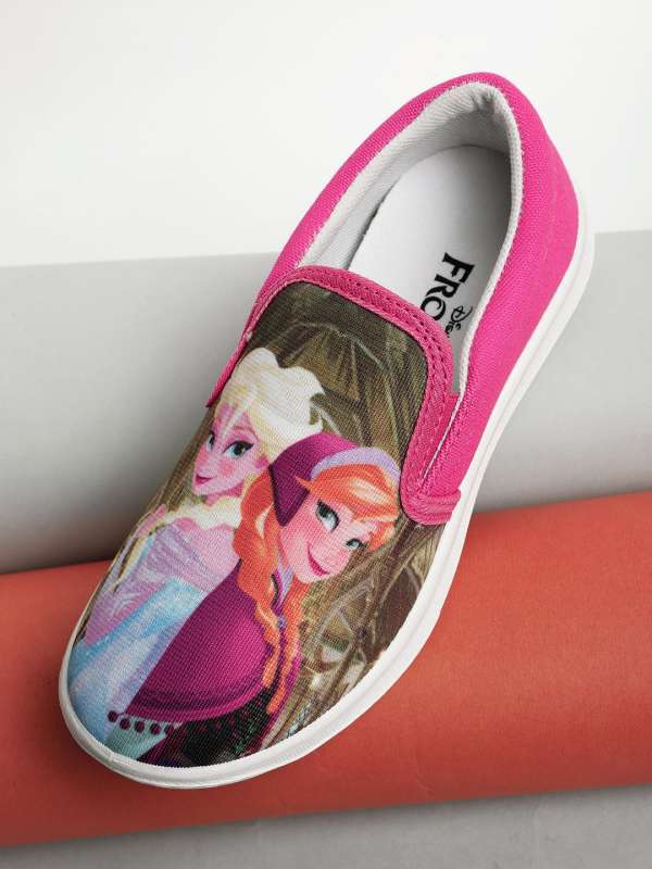 Childrens canvas slip on shoes top