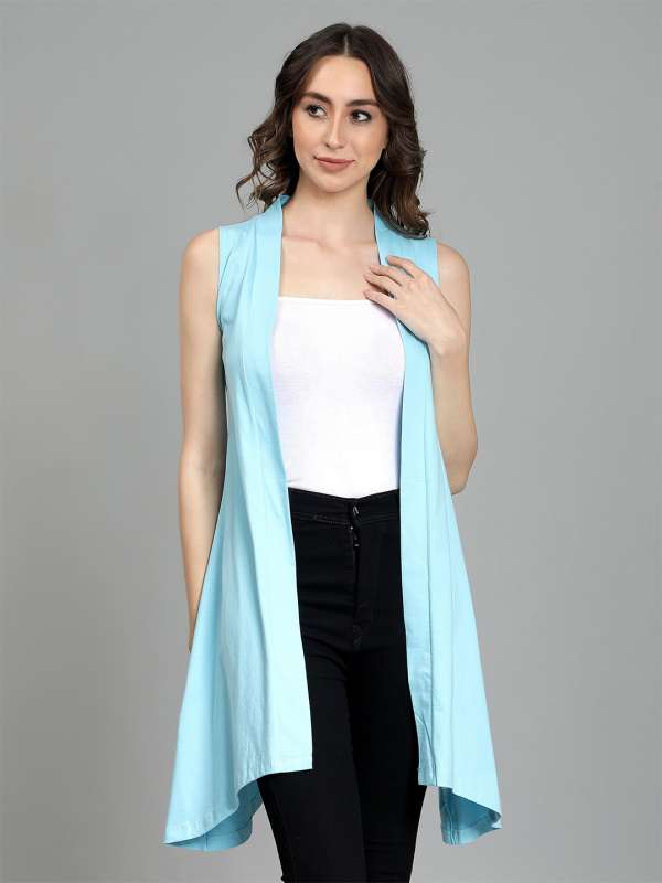 Sleeveless Shrugs Buy Sleeveless Shrugs online in India