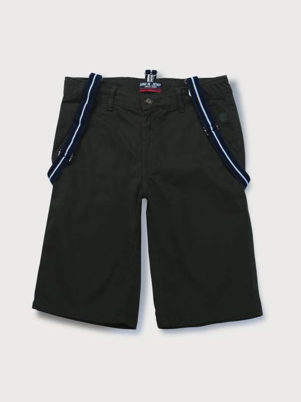 LinenBlend Pleated Trouser Shorts