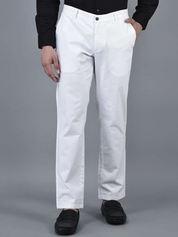 Buy White Trousers  Pants for Men by RAYMOND Online  Ajiocom