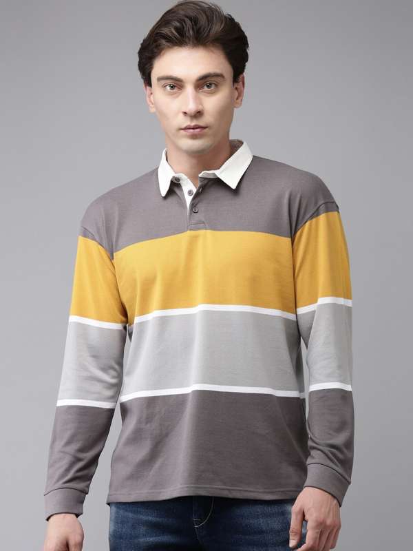 Long Sleeve Polo Shirts for Men