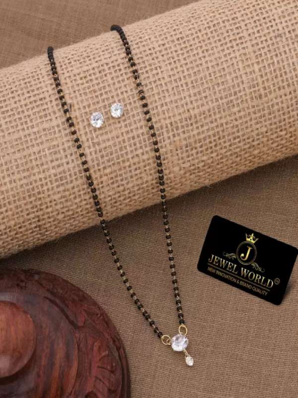 Diamond Mangalsutra Buy Diamond Mangalsutra online in India