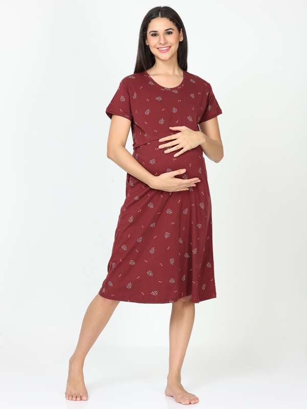 Maternity Nightdress Buy Maternity Nightdress online in India
