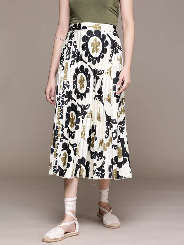Off White Skirt Buy Off White Skirt online in India