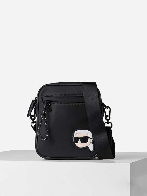 Handbags Black PU Leather Shoulder Bag High Capacity Man Messenger Bag Men  Cross Body For College