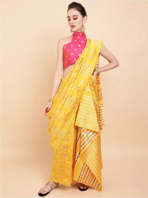 Mekhla Saree Traditional Printed Buy Mekhla Saree Traditional Printed online in India