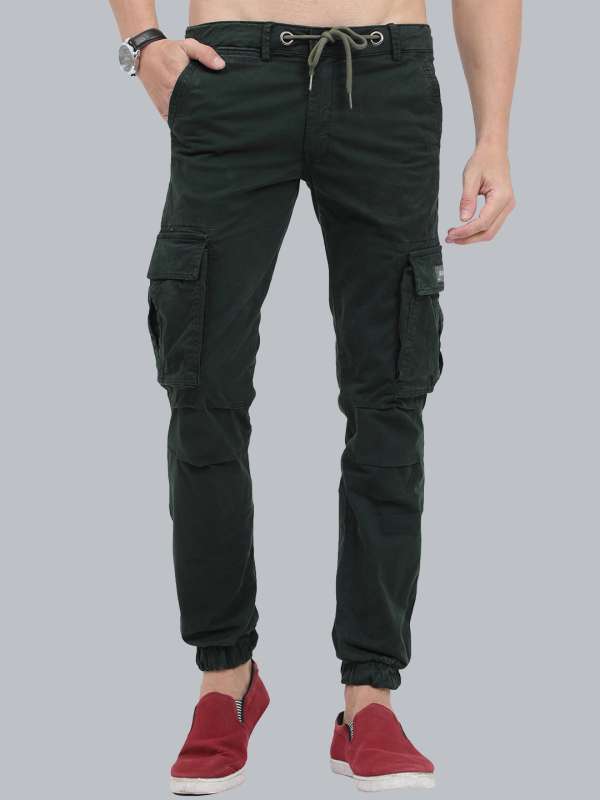 Womens Slim Fit Cargo Trousers with Pockets