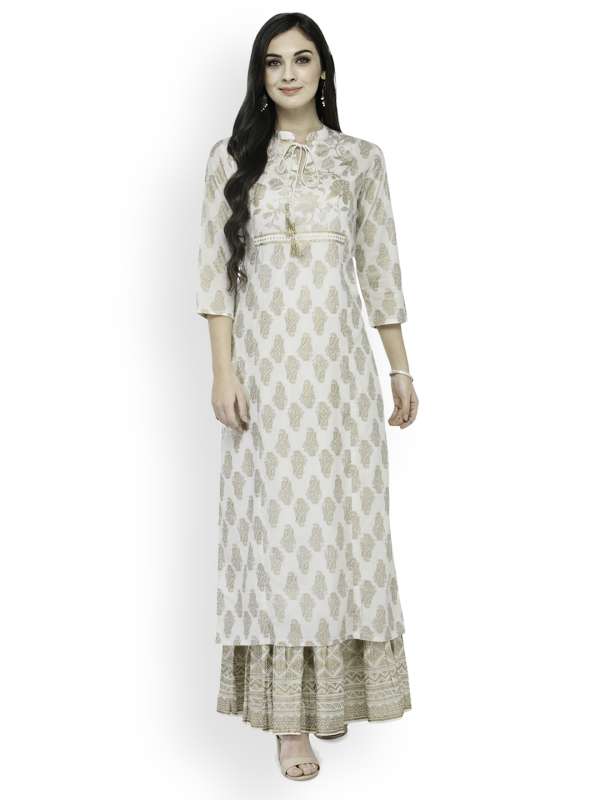 myntra kurtis party wear