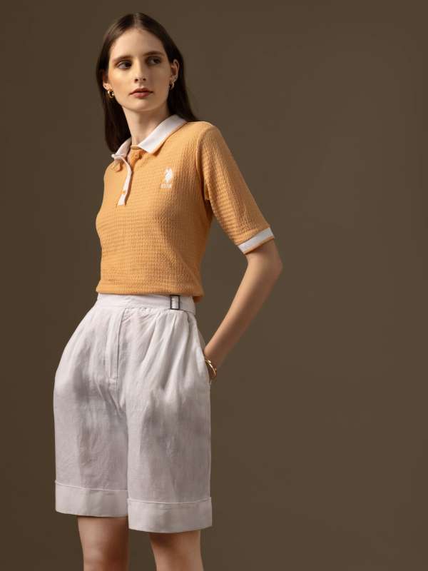 Us polo t shirts sales for womens online india