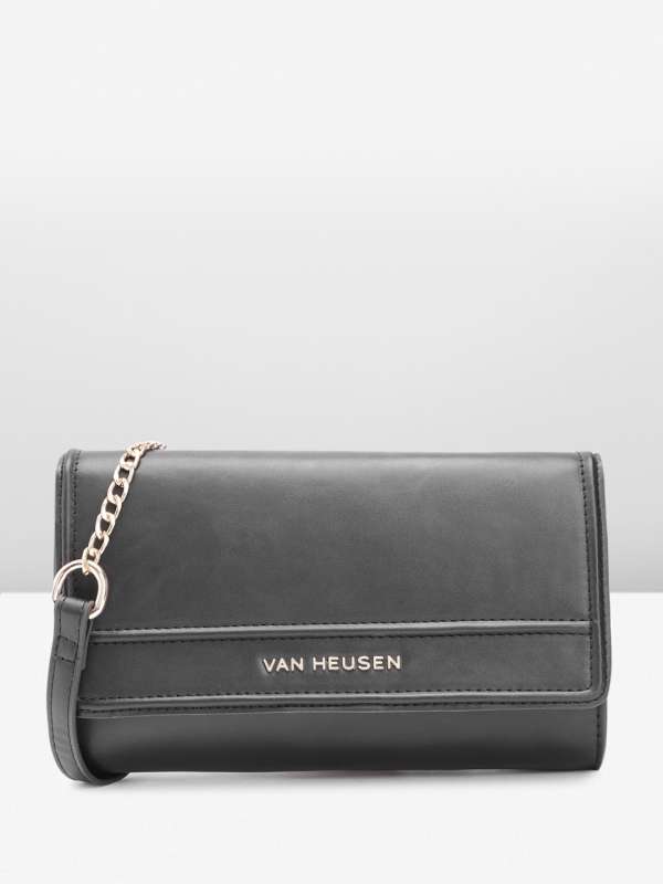 Van heusen black sling bag outlet