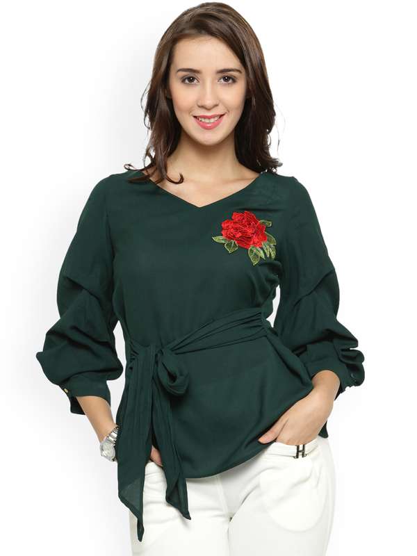 myntra plus size tops