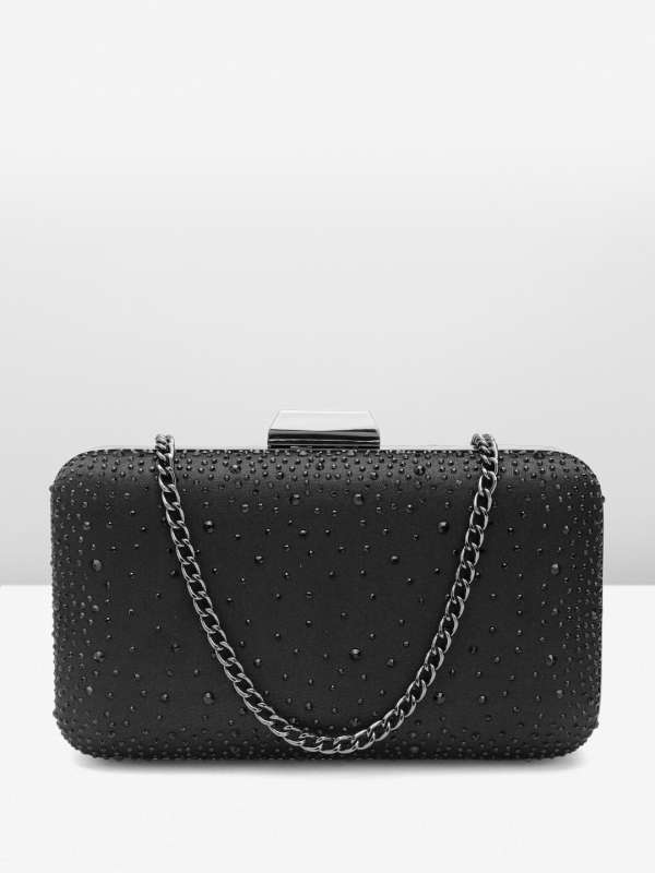Dorothy perkins top black clutch bag