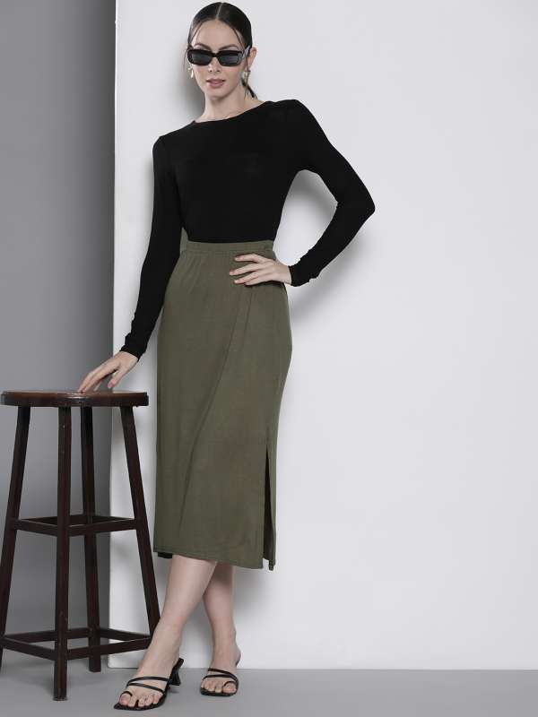 Green skirt cheap dorothy perkins