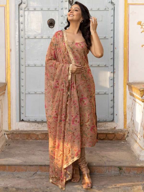 Sleeveless Churidar Kurtas Buy Sleeveless Churidar Kurtas online