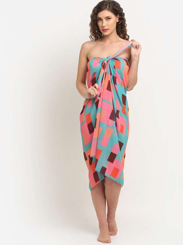 Sarong top dress myntra