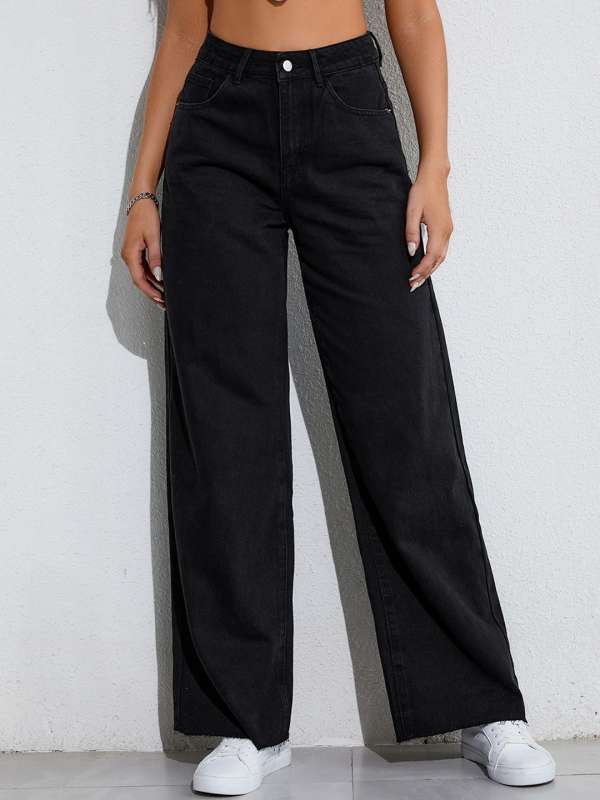 LEE TEX Regular Fit Women Black Trousers - Buy LEE TEX Regular Fit Women  Black Trousers Online at Best Prices in India