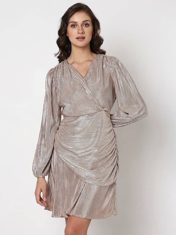 silver dresses for women
