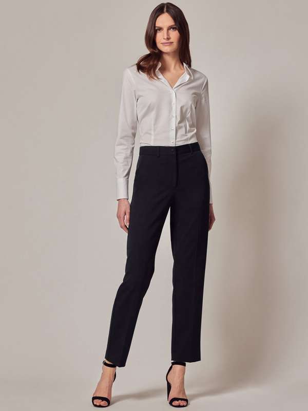 LEE TEX Regular Fit Women Blue Trousers  Price History