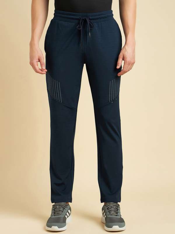 Sweet dreams striped womens track pants best sale
