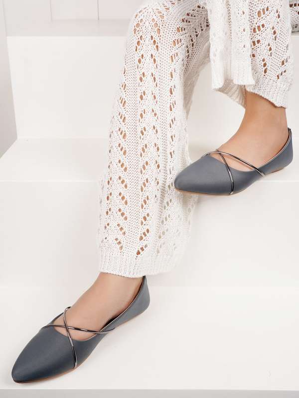 Dressberry Grey Ballerinas Buy Dressberry Grey Ballerinas online