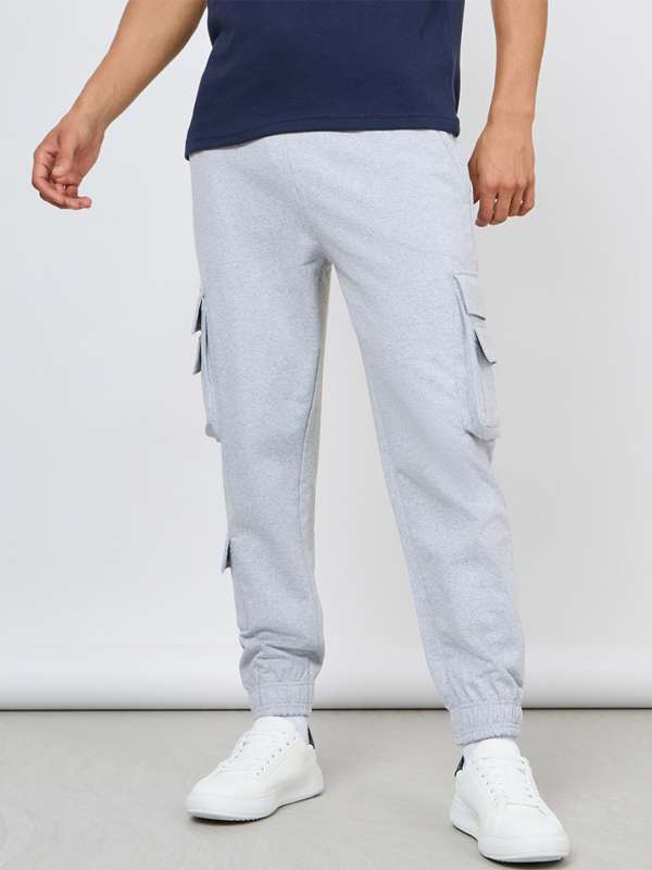 Hem Sweat Sport Track Trousers Cuffed Zip Pants Pocket Casual Joggers W  Mens Men's Pants Slim Fit Sweats, Grey, Large : : Clothing, Shoes  & Accessories