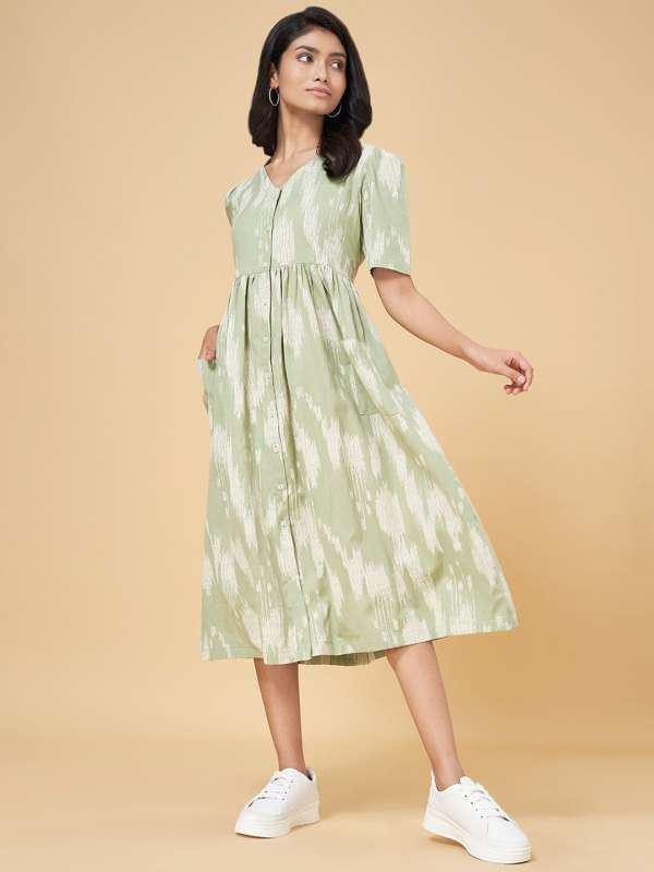 Pantaloons midi dress clearance