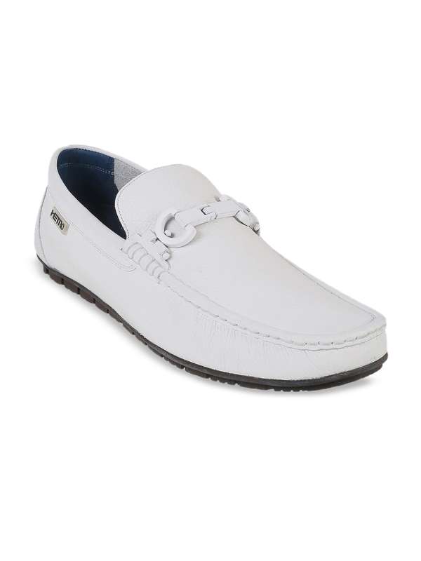 White sales loafers mens