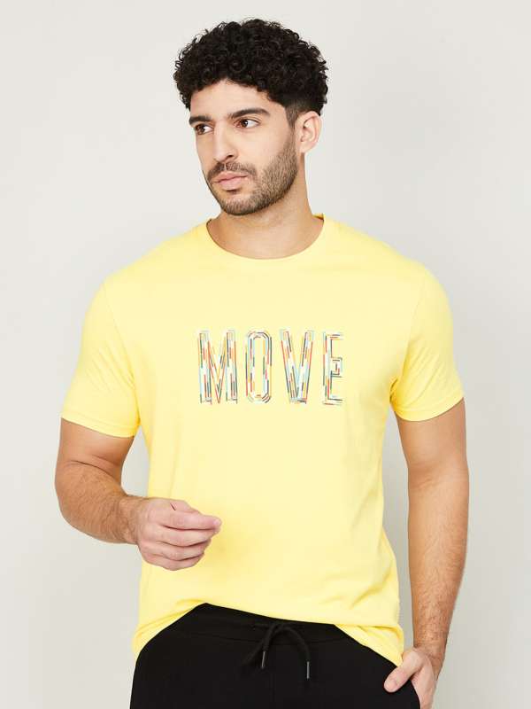 Kappa Mustard Yellow Printed Tshirts Buy Kappa Mustard Yellow