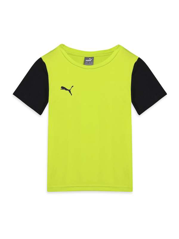 Puma neon t shirt hot sale