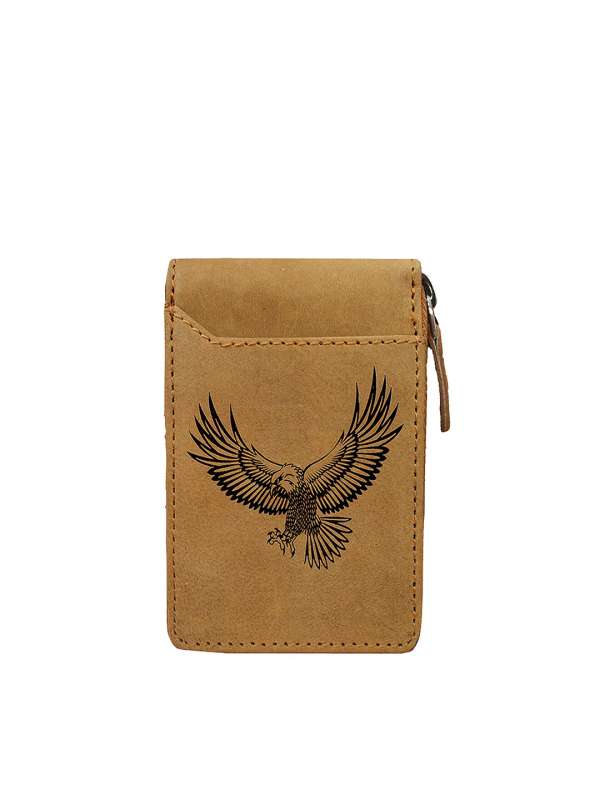 TOUGH Women Casual Maroon Genuine Leather Wallet