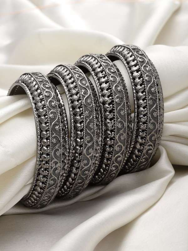 Metal bangles set online shopping shop
