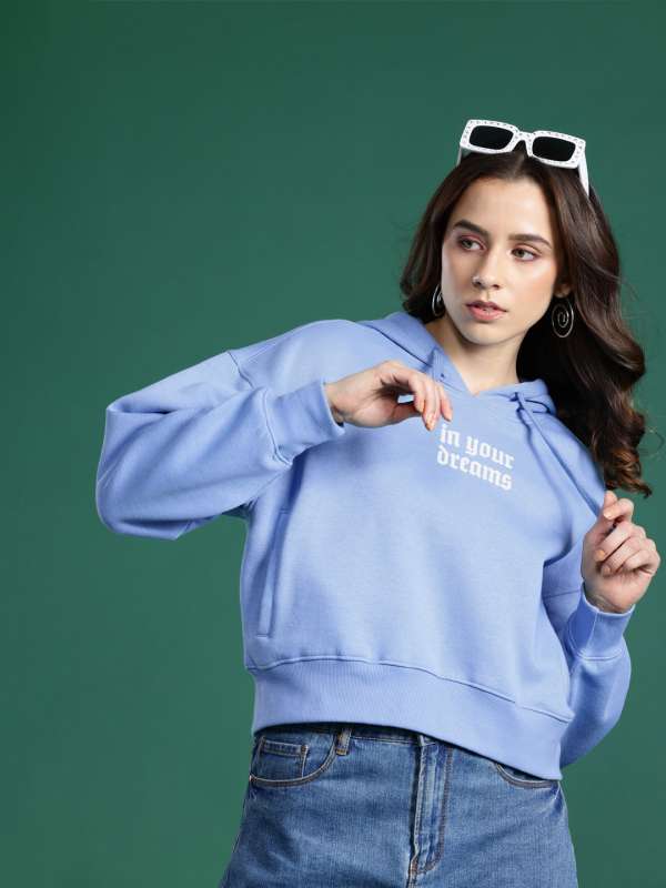 Dressberry Blue Sweatshirts Buy Dressberry Blue Sweatshirts