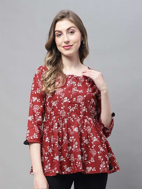Myntra kurtis tunics tops menu new arrivals