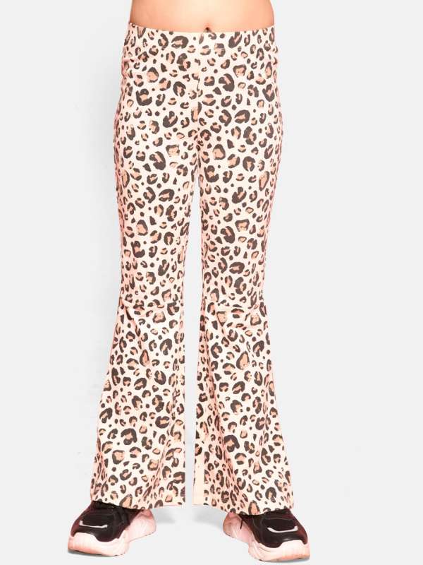 Leopard Print Wide leg pants  AMANZO