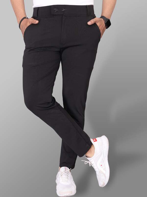 Buy Checked Slim Fit AnkleLength Pants Online at Best Prices in India   JioMart