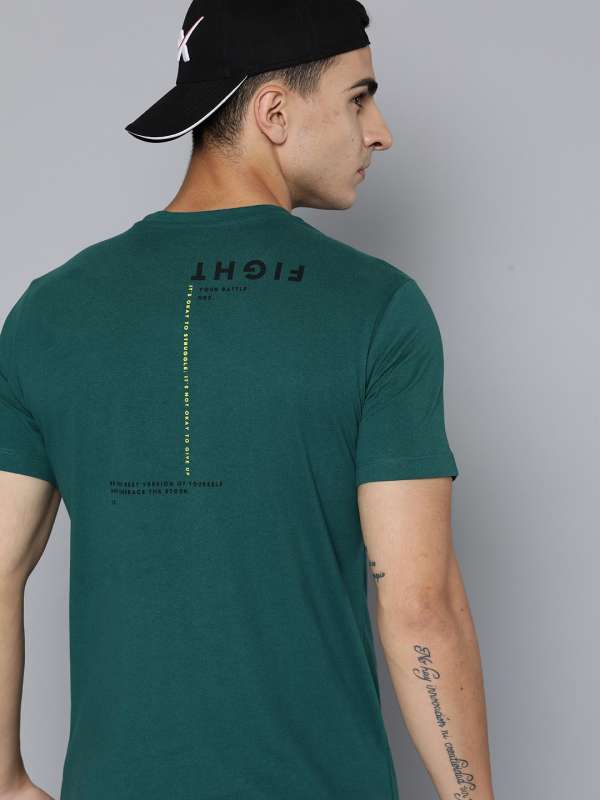 Olive green top champion shirt
