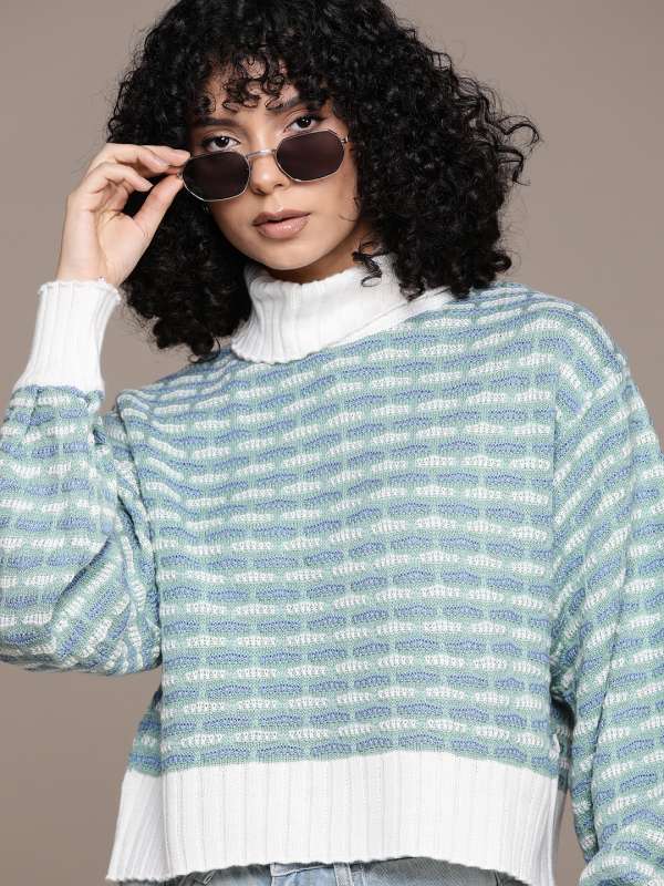 Buy Roadster Crop Sweaters Myntra